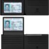 Travelambo Genuine Leather Wallet for Men with Gift Box - Handmade Bifold Stylish - Mens Wallets Rfid Blocking with 2 ID Windows